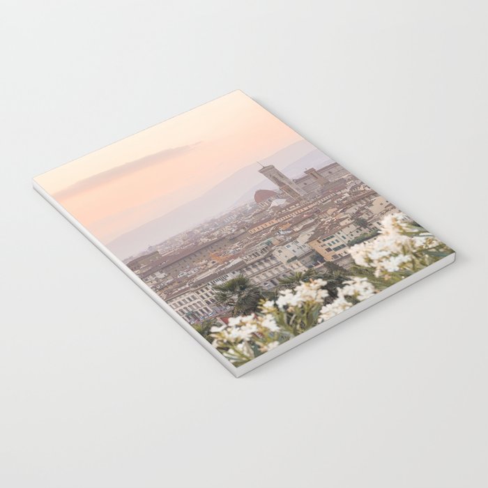 Sunset In Florence, Tuscany Photo | Il Duomo Cathedral In Soft Pastel Colors Art Print | Italy Travel Photography Notebook Gallery Image 3