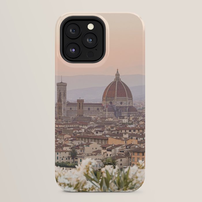 Sunset In Florence, Tuscany Photo | Il Duomo Cathedral In Soft Pastel Colors Art Print | Italy Travel Photography iPhone Case Gallery Image 32
