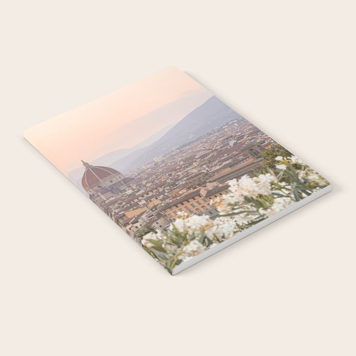 Sunset In Florence, Tuscany Photo | Il Duomo Cathedral In Soft Pastel Colors Art Print | Italy Travel Photography Notebook Gallery Image 2
