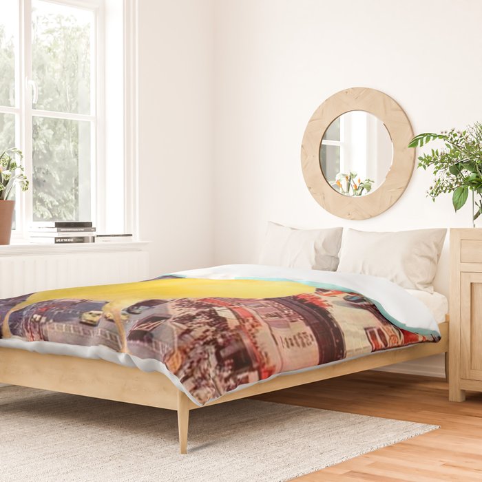 Canary in the City Duvet Cover Gallery Image 2
