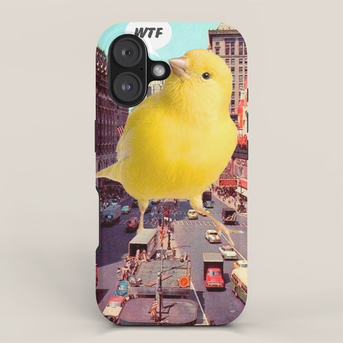 Canary in the City iPhone Case Gallery Image 1