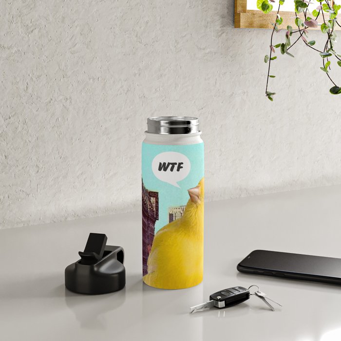 Canary in the City Water Bottle Gallery Image 4