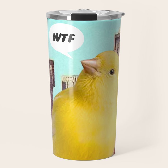 Canary in the City Travel Mug Gallery Image 1