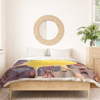 Canary in the City Duvet Cover Gallery Image 3