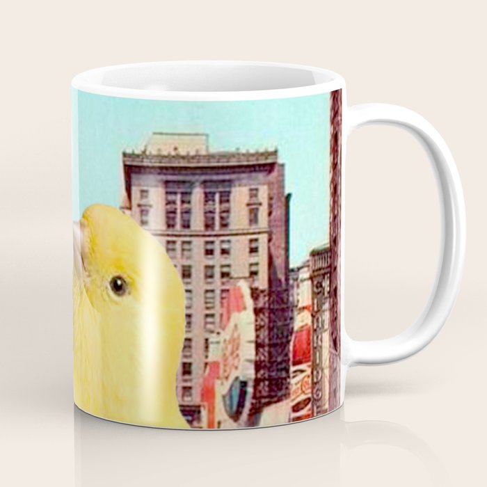 Canary in the City Coffee Mug Gallery Image 1
