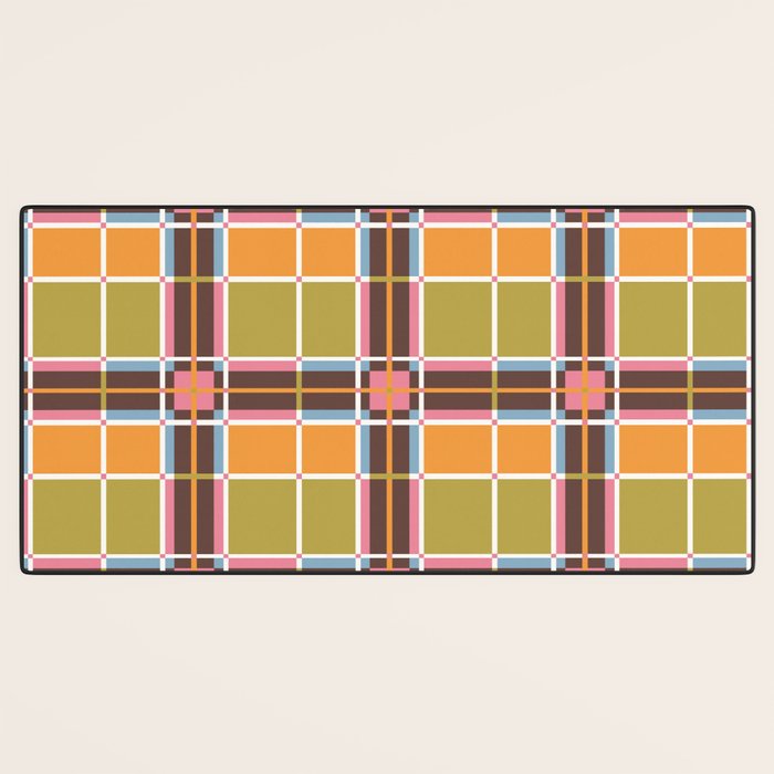 Bold Lines and Blocks Desk Mat Gallery Image 3