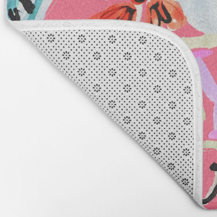 The Best is Yet to Come Pink Bath Mat Gallery Image 2