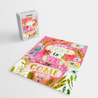 The Best is Yet to Come Pink Jigsaw Puzzle Gallery Image 2