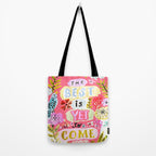 The Best is Yet to Come Pink Tote Bag Gallery Image 2