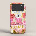 The Best is Yet to Come Pink iPhone Case Gallery Image 4