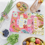 The Best is Yet to Come Pink Cutting Board Gallery Image 2