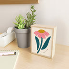 Made with Love - Textured Flower  Mini Art Print Gallery Image 2