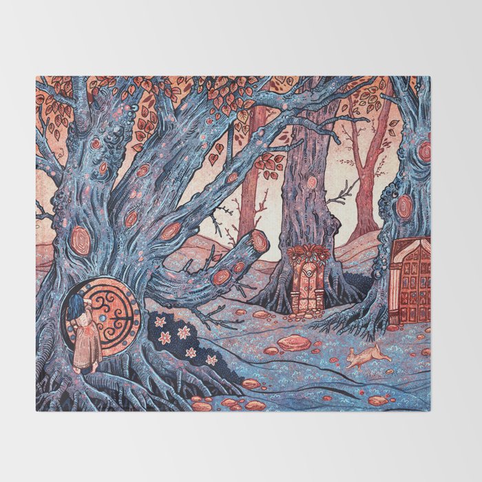 Story Time Throw Blanket Gallery Image 2