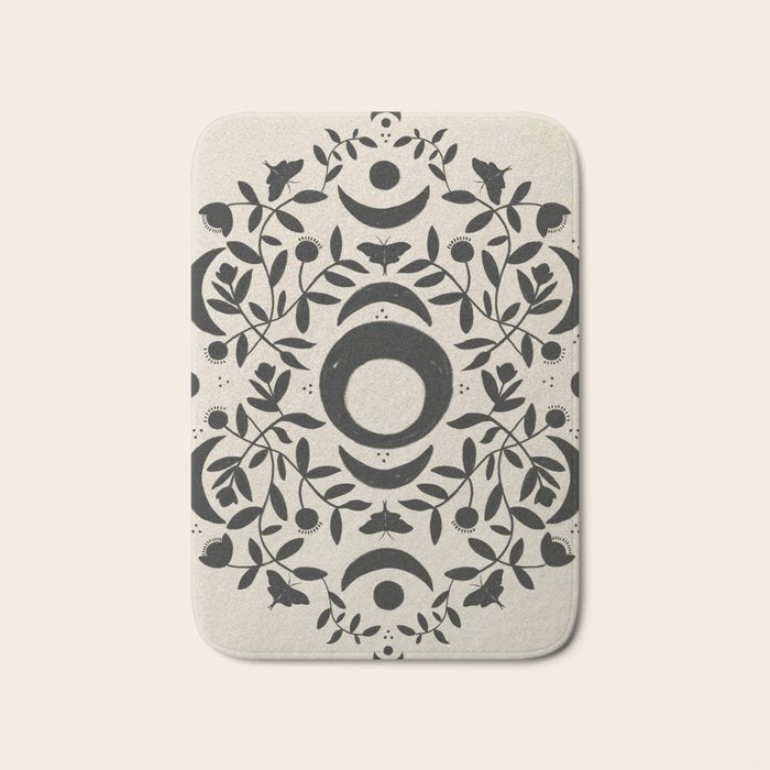 Whimsy Moon  Bath Mat Gallery Image 1