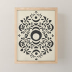 Whimsy Moon  Mini Art Print Gallery Image 1
