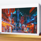 Osaka City Anime Scenes  Wall Mural Gallery Image 2