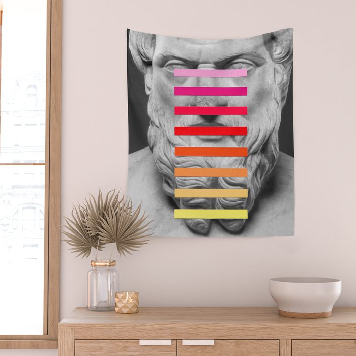 Sculpture With A Spectrum 2 Wall Tapestry Gallery Image 2