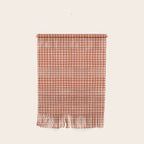 Red White Gingham Check Wall Hanging Gallery Image 1