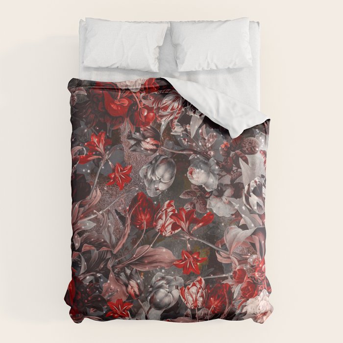 New Year's flowering night Duvet Cover Gallery Image 6