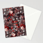 New Year's flowering night Stationery Card Gallery Image 2