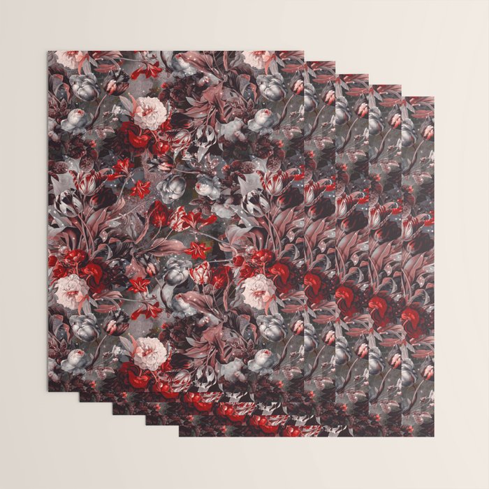 New Year's flowering night Wrapping Paper Gallery Image 3