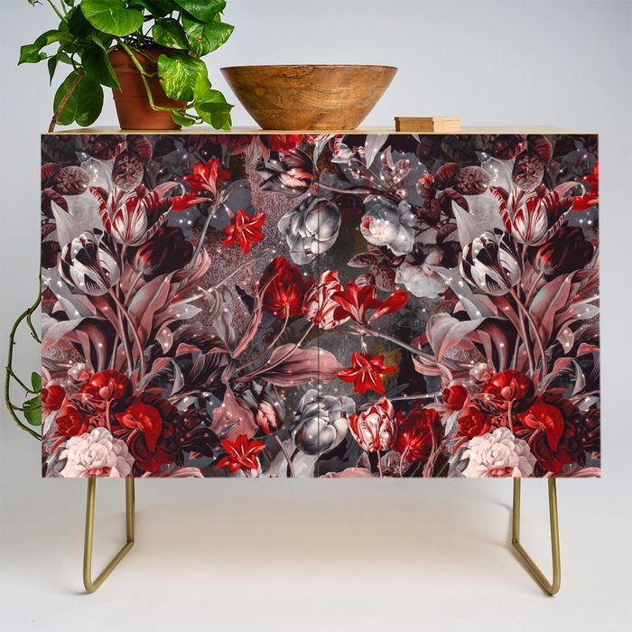New Year's flowering night Credenza Gallery Image 1