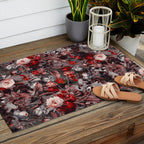 New Year's flowering night Outdoor Rug Gallery Image 2