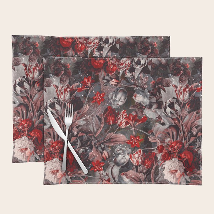 New Year's flowering night Placemat Gallery Image 1