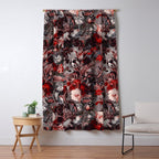 New Year's flowering night Window Curtain Gallery Image 5