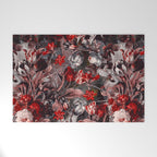 New Year's flowering night Welcome Mat Gallery Image 1