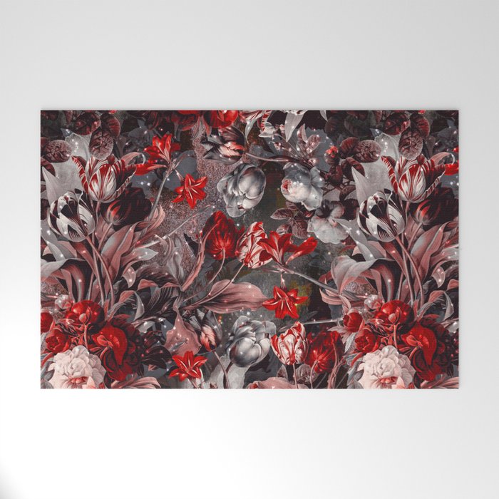 New Year's flowering night Welcome Mat Gallery Image 1