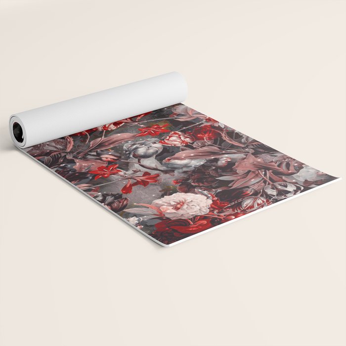 New Year's flowering night Yoga Mat Gallery Image 2