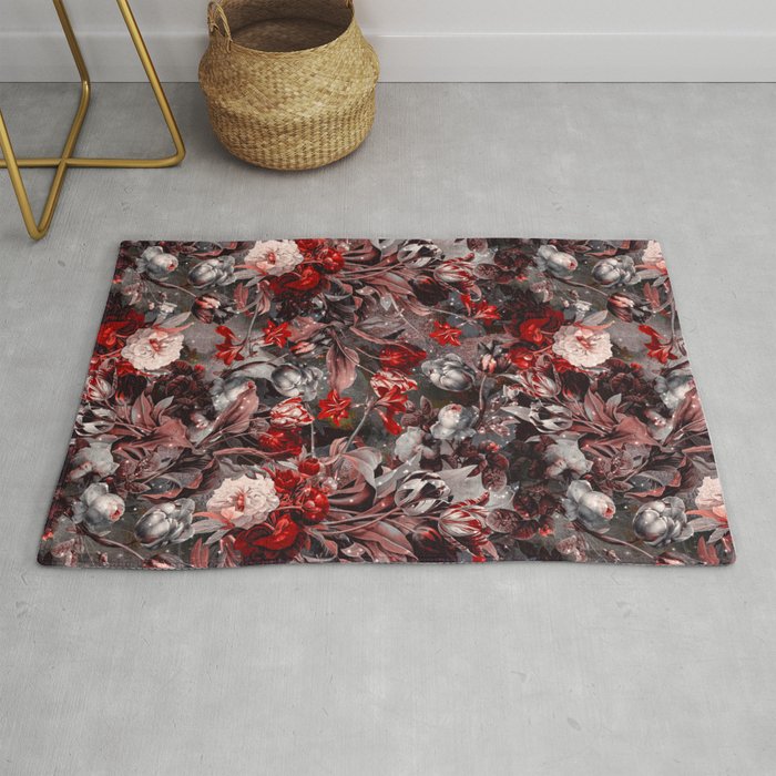 New Year's flowering night Rug Gallery Image 1