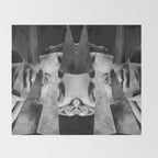 The Inhuman Barbarity of Chance Throw Blanket Gallery Image 2