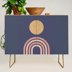 Mid century modern - indigo Credenza Gallery Image 1