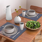 Mid century modern - indigo Placemat Gallery Image 2