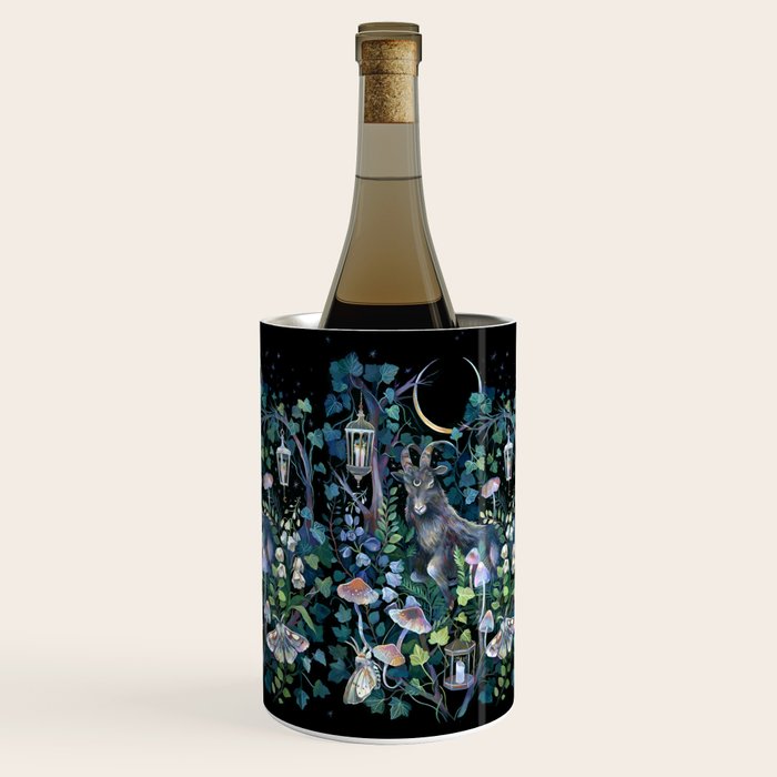 Black Goat Moon Garden Wine Chiller Gallery Image 3
