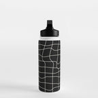 Warp Grid: Midnight Black Edition Water Bottle Gallery Image 3