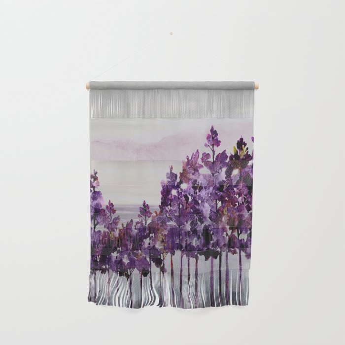 Purple Trees Wall Hanging Gallery Image 1
