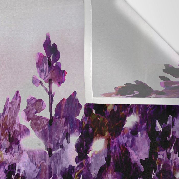 Purple Trees Wall Tapestry Gallery Image 3