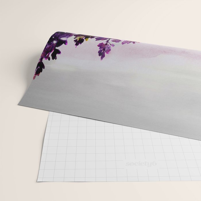 Purple Trees Wrapping Paper Gallery Image 2
