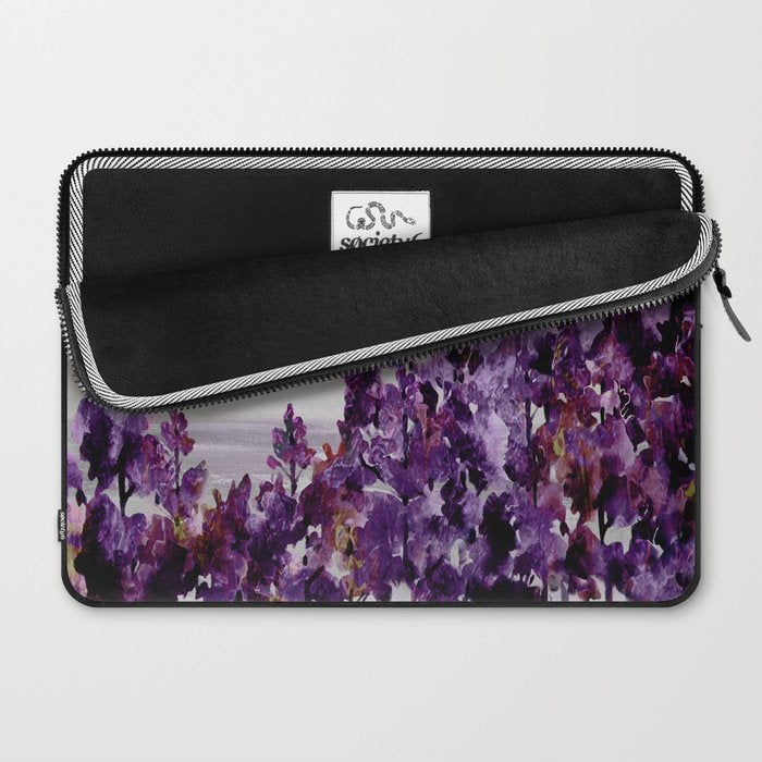 Purple Trees Laptop Sleeve Gallery Image 2