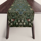 William Morris Dark Floral Table Runner Gallery Image 1