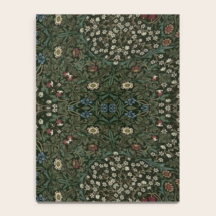 William Morris Dark Floral Notebook Gallery Image 4