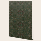 William Morris Dark Floral Wallpaper Gallery Image 2