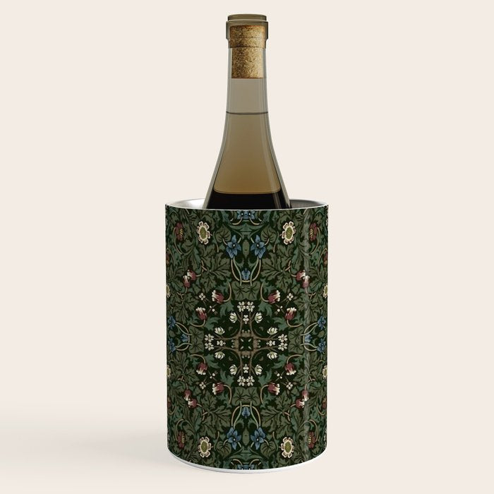 William Morris Dark Floral Wine Chiller Gallery Image 1
