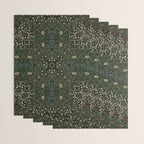 William Morris Dark Floral Wrapping Paper Gallery Image 3