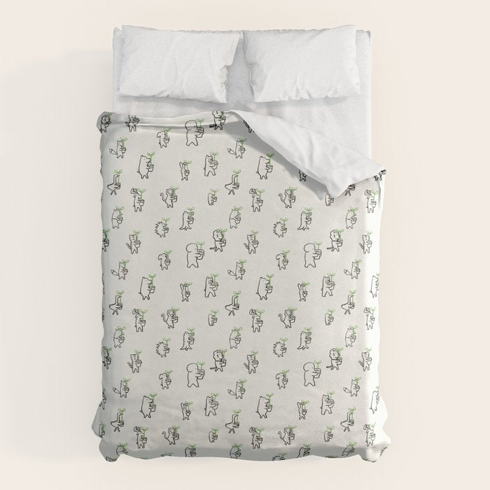 Let's plant a forest Duvet Cover Gallery Image 6