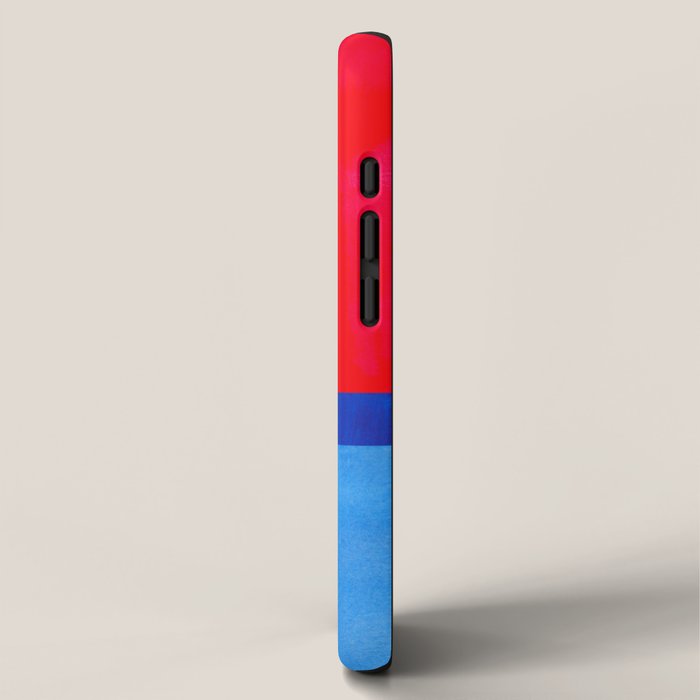 Cerulean Blue Red  iPhone Case Gallery Image 2