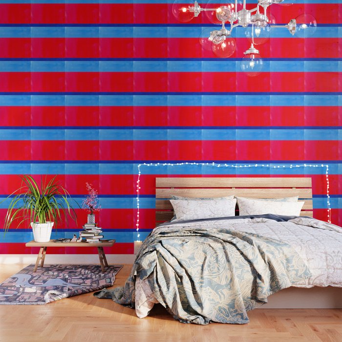 Cerulean Blue Red  Wallpaper Gallery Image 3